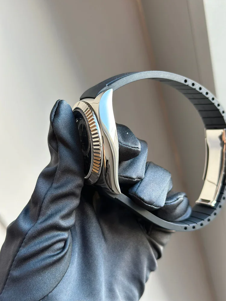 Rolex Sky-Dweller + alligator strap